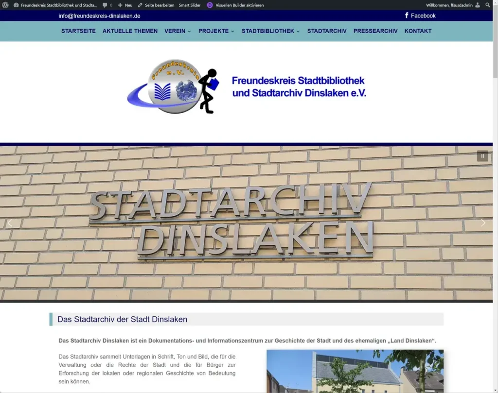 Die neue Webseite des Vereins ist online! Bild 2 von 3
