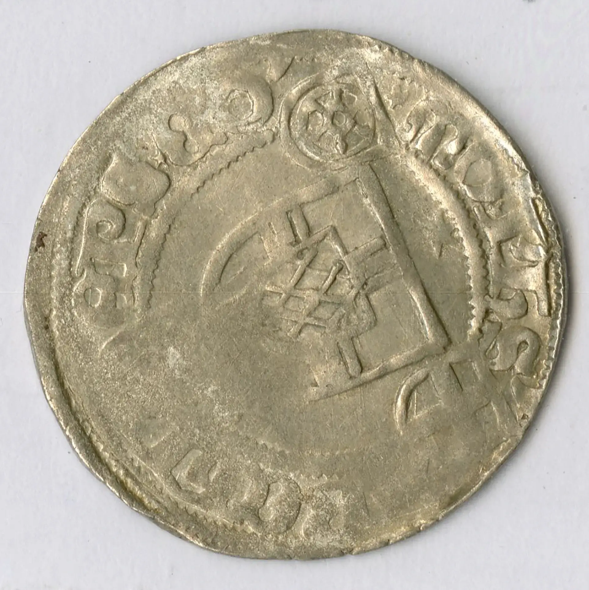 Münzen aus der Zeit von 1167 bis 1528 - Nummer 115 - Schilling - Erzbistum Köln - Philipp II von Daun-Oberstein - 1510 - Rückseite