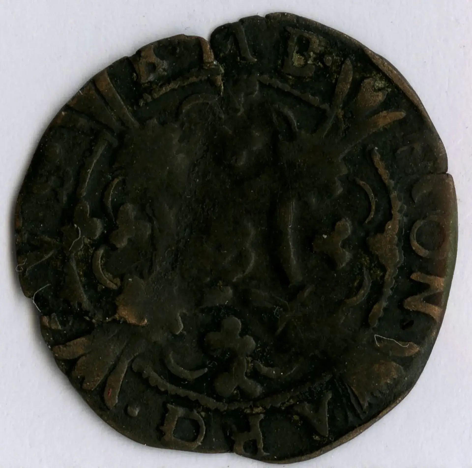 Münzen aus der Zeit von 1167 bis 1528 - Silbermünze - Nummer 109 - Stübermünze - Jülich Kleve Berg - Vorderseite