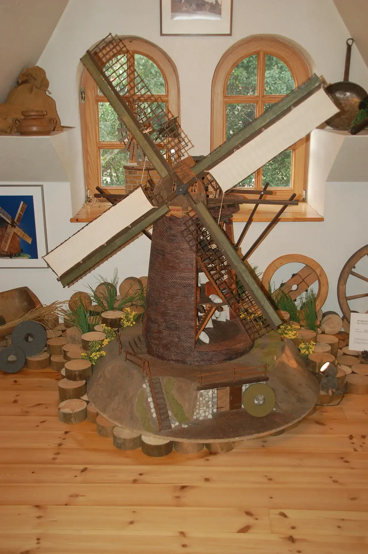 Schule und Archiv - Thema Mittelalter mit dem Stadtarchiv - Hiesfelder Wassermühle mit Mühlenmuseum - Bild 37