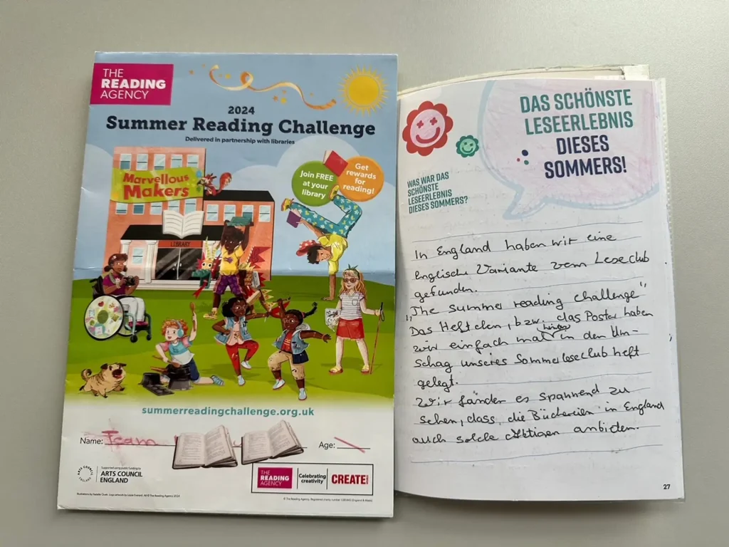 Freundeskreis Stadtbibliothek und Stadtarchiv Dinslaken e.V. - Sommerleseclub 2024 - Bild 1 von 6