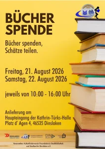 Bücherspende - 2026 - Plakat